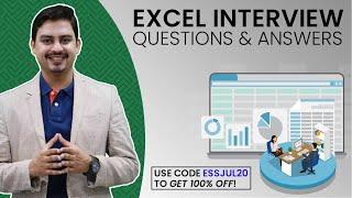 Excel Interview Questions and Answers | Free Excel Course