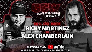 CCW Alive Wrestling: Episode 1.169 "Cage Match" feat. MVP, Ricky Martinez, Alex Chamberlain, ERA