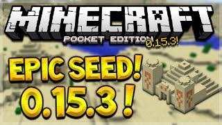 16+ ENCHANTED BOOKS! Minecraft Pocket Edition 0.15.3 Amazing Seed! Villages, Temples & MORE!
