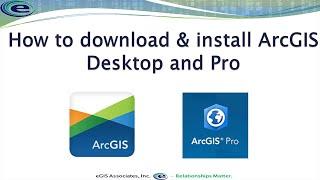 Downloading and Installing ArcGIS Pro and Desktop