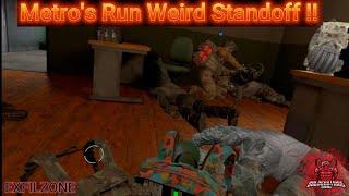 Metro's Run Weird Standoff !! in Contractors Exfilzone!