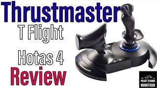 Thrustmaster T Flight HOTAS X/4  Throttle & Stick Review (X-Plane 11, FSX, PS4, PC)