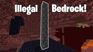 I Found ILLEGAL BEDROCK on 2b2t