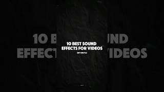 10 best sound effects for your videos | #sounds #shorts | Orcyl