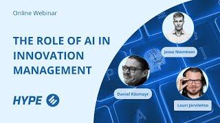 Webinar: The Role of AI in Innovation Management