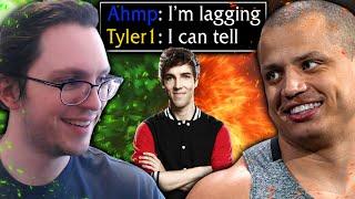 Tyler1 vs Ahmpy! THIS SEMIFINAL WAS A ROLLERCOASTER! - WC3 OFI