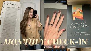 Monthly Check-In: Favorites, Life Updates, Goals & Intentions