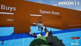 Round Based Zombie Survival Game | Indie Devlog 1