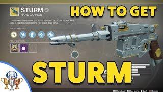 Destiny 2 Sturm Exotic Quest - How to get the Sturm Hand Cannon