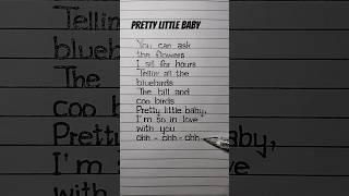 Pretty Little Baby Lyrics Song by Connie Francis #prettylittlebaby #lyrics #conniefrancis