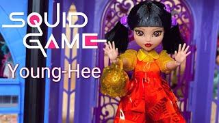 (Adult Collector) Monster High Skullector Squid Game Young-Hee Unboxing!