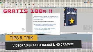 VideoPad Bebas Registrasi Tanpa Crack 