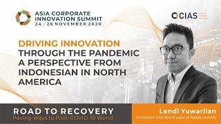 Driving innovation through the pandemic - a perspective from Indonesian in North America
