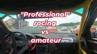 What is a "professional" race car driver and why the people you think are pros probably aren't.