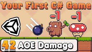 Unity C# Basic :: Part 42 :: Area Damage / AOE Skill