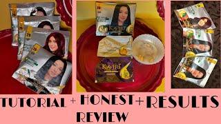 KAVERI EASY FAST OIL ENRICHED CREME HAIR COLOUR HONEST REVIEW + TUTORIAL & RESULTS | NATURAL BLACK