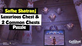 Safhe Shatranj Luxurious Chest Cascade Pool Puzzle | Temples Forsaken