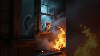 "Lazy Leo: The Cat Who Became a Hero " #cat #catfamily #shorts