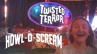 Twisted Terror POV Ride & Review Busch Gardens Williamsburg Howl O Scream 2024