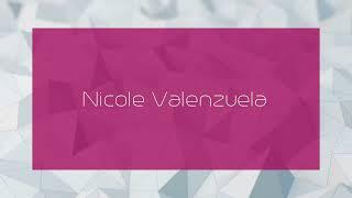 Nicole Valenzuela - appearance