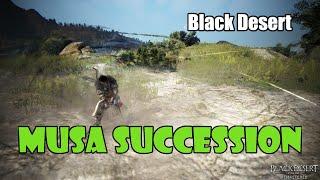 [Black Desert] Beginner Musa Succession Guide | Combos, Rotations, Animation Cancels and More!