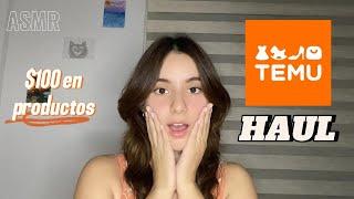 ASMR en Español | Triggers con productos tendencia de Temu ⊹₊⟡⋆