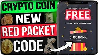 Binance Red Packet Code Today | Binance Gift Card Redeem Code Today | Free Crypto Coin  | Red Packet