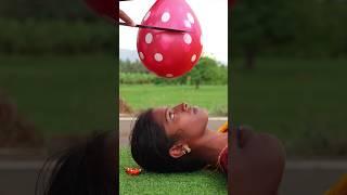 Water Balloon cutting challenge  #challenge #ballooncutting