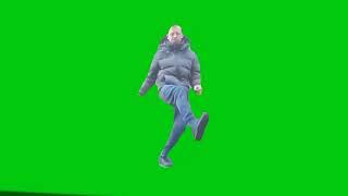 Хеллоу мир манера крутит мир хромакей (green screen)