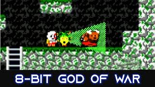 8-Bit God Of War Longplay Full Game | de-make of God of War