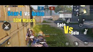 Scar-l Vs Groza TDM match || by King 07 Ajju || Vantas Gamerz