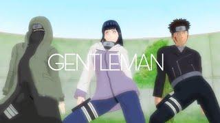 [MMD NARUTO]gentleman {Hinata, kiba e shino}