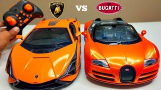 RC Super Sports Bugatti Veyron Vitesse Car Unboxing & Testing - Chatpat toy tv