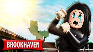 The Only Girl in ROBLOX Who Is Allergic To SUNLIGHT | brookhaven rp animation