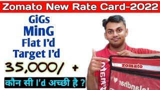 Zomato New Rate Card 2022 // Zomato New Rate Card// zomato rate card 2022 // Zomato Earnings