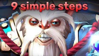 Here's how to Meepo in 9 simple steps | AFK DOTA 2 Moments