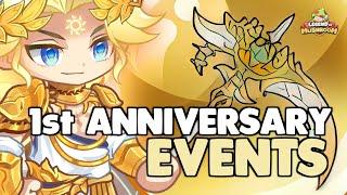 1st ANNIVERSARY EVENTS - A Free Artifact ? in Legend of Mushroom