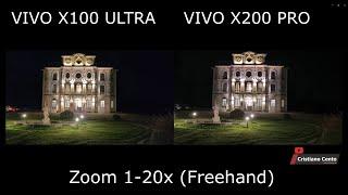 Vivo X100 Ultra Vs Vivo X200 Pro Video compare