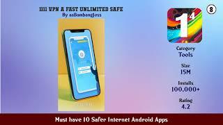 Must have 10 Safer Internet Android Apps