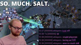 Grandmaster Zerg Gets Salty Against Mass Ghosts - Ghosts to GM