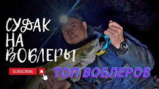 Лучшие воблеры на ночного судака! Пасивный и активный судак и воблеры на него.