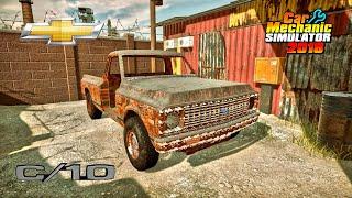 Chevrolet C10 restoration - Car Mechanic Simulator 2018
