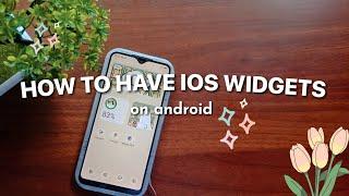 how to have ios 16 widgets on android  | how to use ios widgets on android 