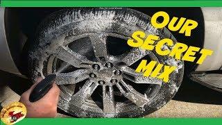 How To CLEAN & SHINE WHEELS/RIMS & TIRES ...AMAZING RESULTS