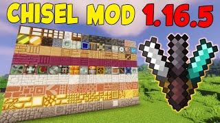 ⭐CHISEL MOD para Minecraft 1.16.5 y 1.16.4⭐Mas de 300 BLOQUES DECORATIVOS, CONSTRUCCIÓN y ANIMADOS