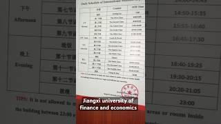 Reality of study in china in JUFE #shorts #studyinchina