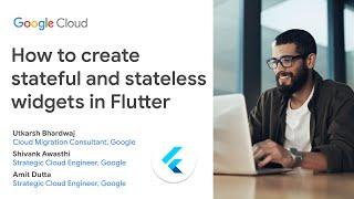 How to create stateful and stateless widgets in Flutter