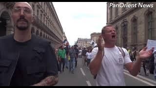 Parisians protest against vaccination policies