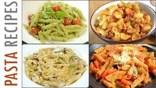 4 Pasta Recipes | Quick and Easy Pasta Recipes | Pasta Lunch Dinner Recipes | Mac And Cheese