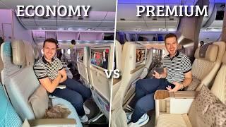 Emirates A350 NEW Economy & Premium Economy (EVEN BETTER?!)